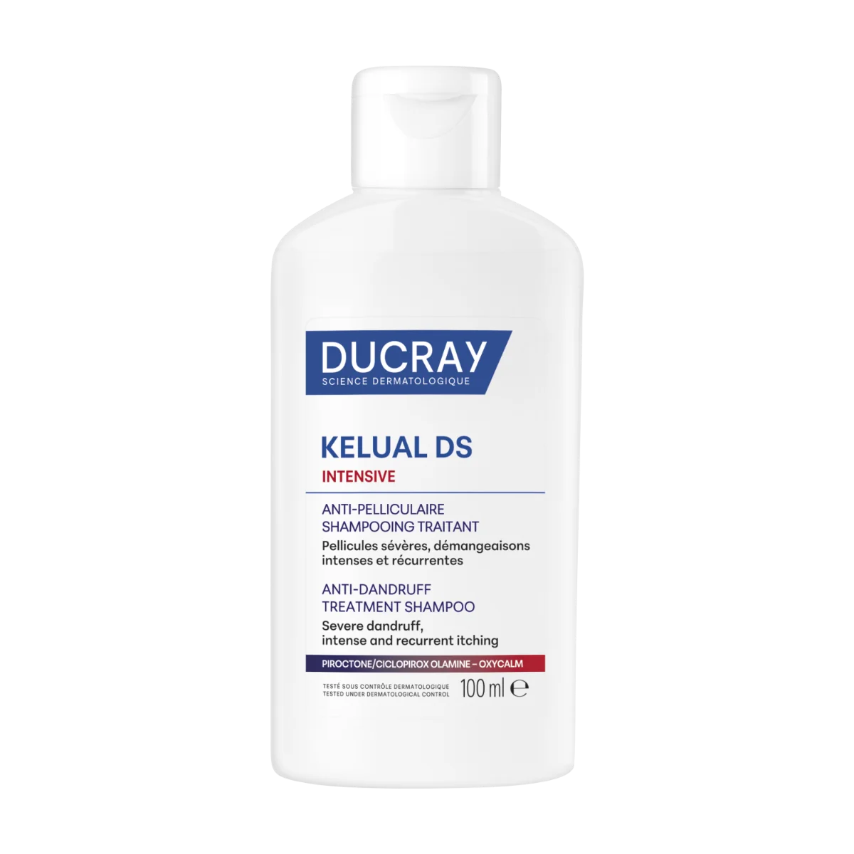 Ducray Kelual Ds Intensive Shampoo Antiforfora 100 Ml Riduce Sensazione di Prurito