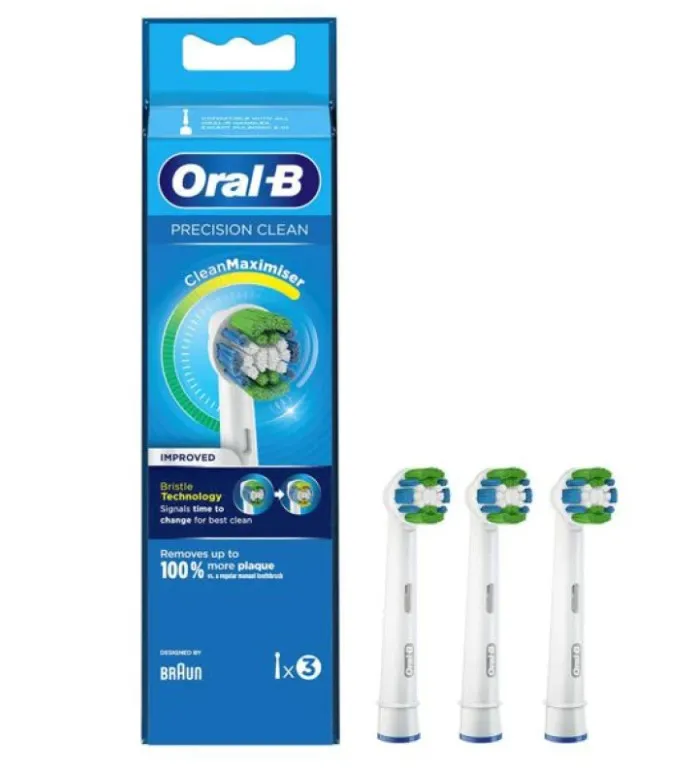 Oral-B EB 20 Precision Clean 3 Testine di Ricambio