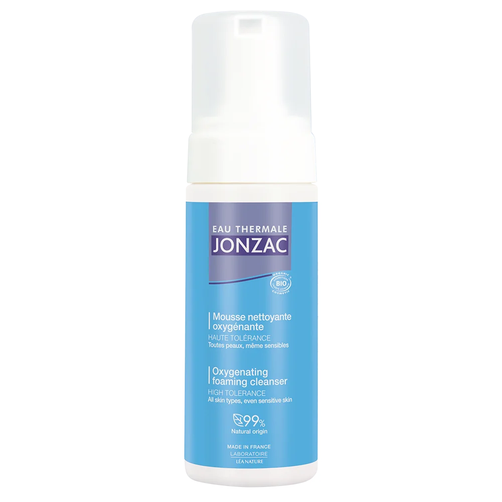 Jonzac Rehydrate Mousse Detergente Ossigenante 150 Ml Strucca e Purifica