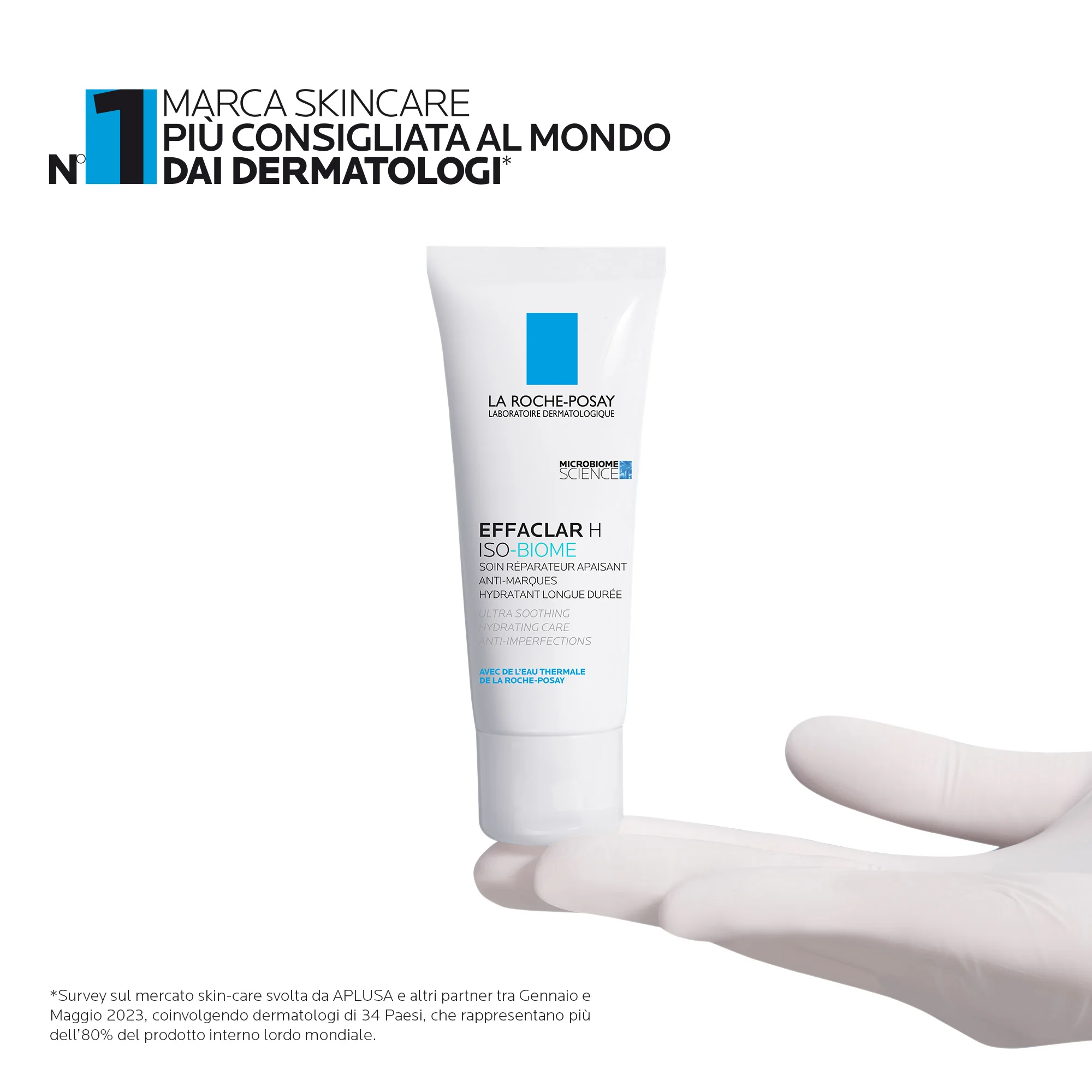 La Roche Posay Effaclar H Iso Biome Crema 40 ml Aiuta a ridurre le imperfezioni