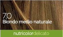 Biokap Nutricolor Delicato 7.0 Biondo Medio Tinta Per Capelli