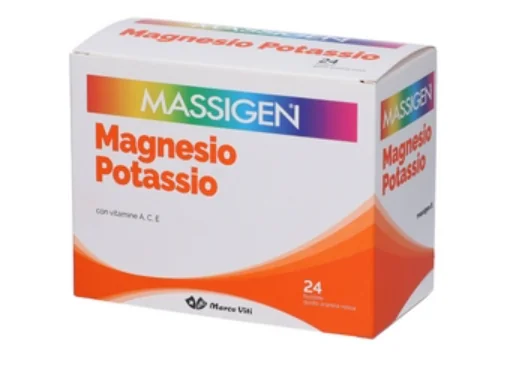 Magnesio Potassio 24 Bustine 6 g Stanchezza e Affaticamento