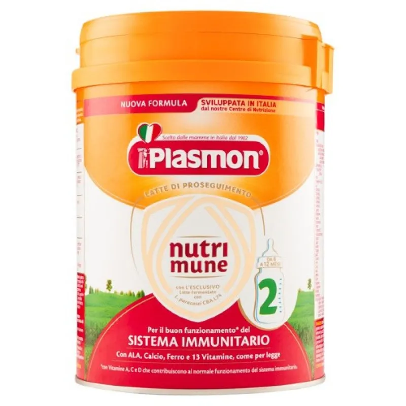 Plasmon Latte Stage 2 370 g Latte per Bambini