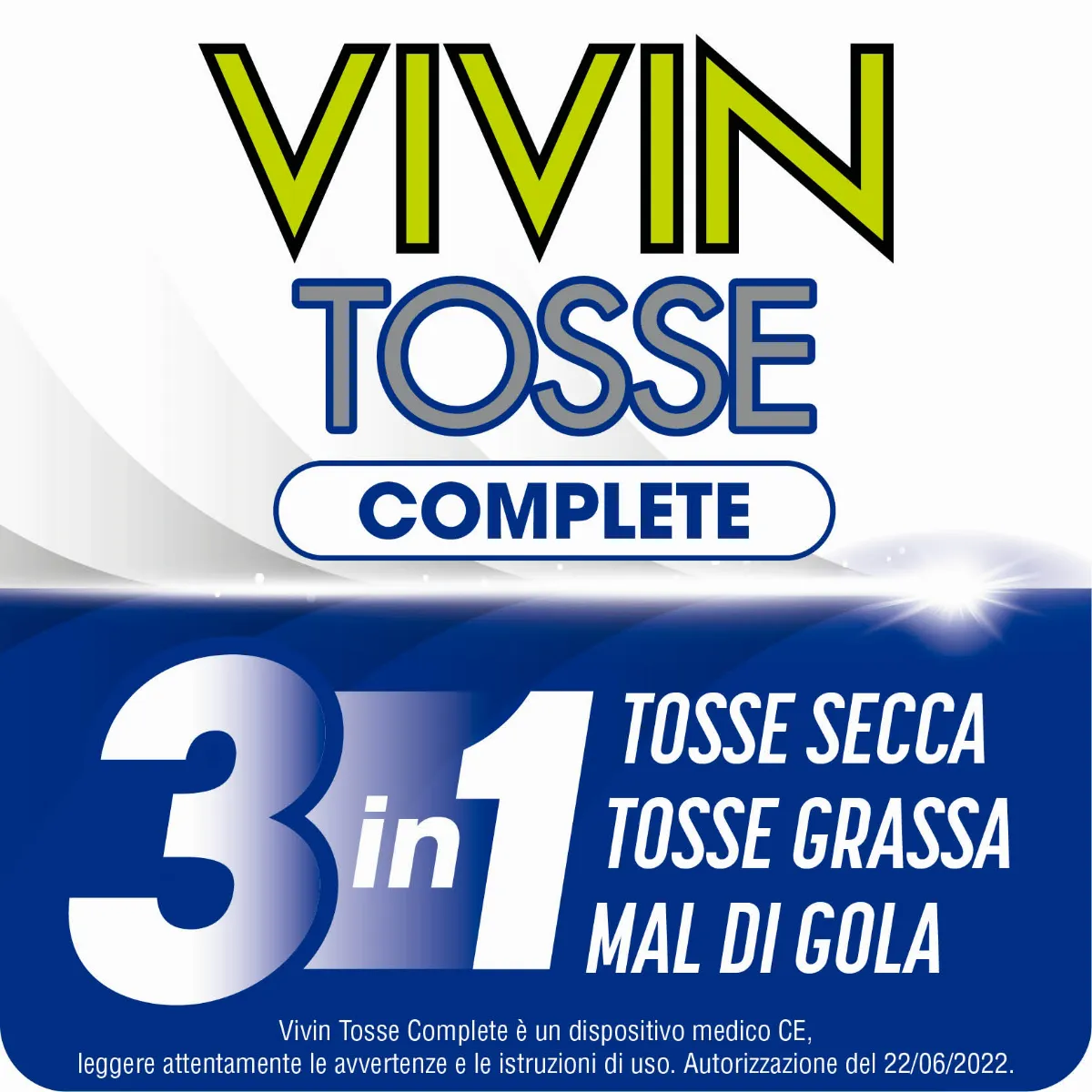 Vivin Tosse Complete 3 in 1 Complete Pocket 14 Stick Tosse Grassa, Secca e Mal di Gola