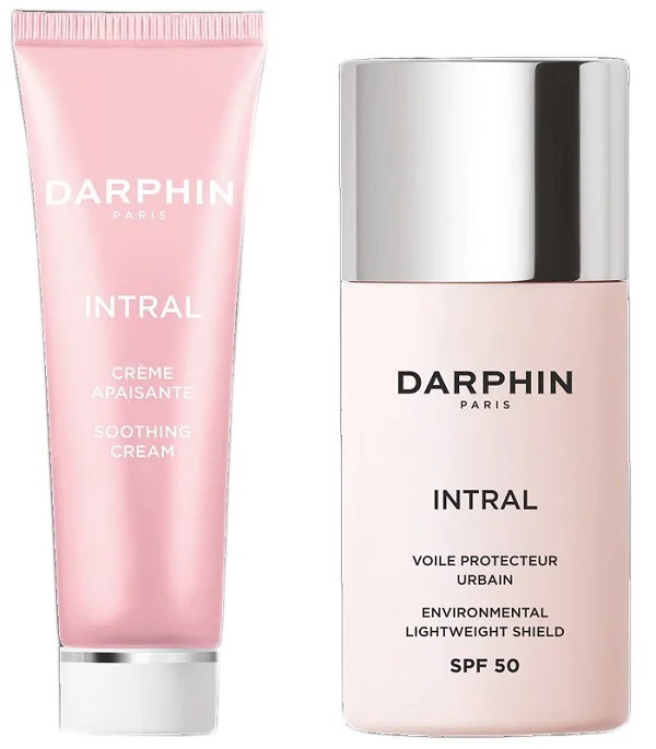 Darphin Intral The Essentials Set Fluido Solare SPF50 30ml + Crema Lenitiva 20ml Cofanetto Skincare