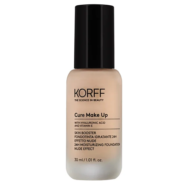 Korff Fondotinta Idratante 24H Effetto Nude Colore 05 30 ml Fluido dalla texture sottile