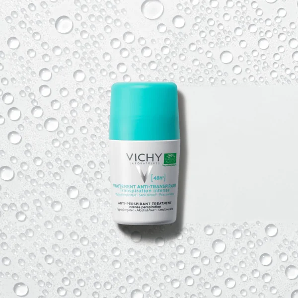 Vichy Deodorante Roll On Anti-traspirante 48h 50 ml Per Traspirazione Intensa