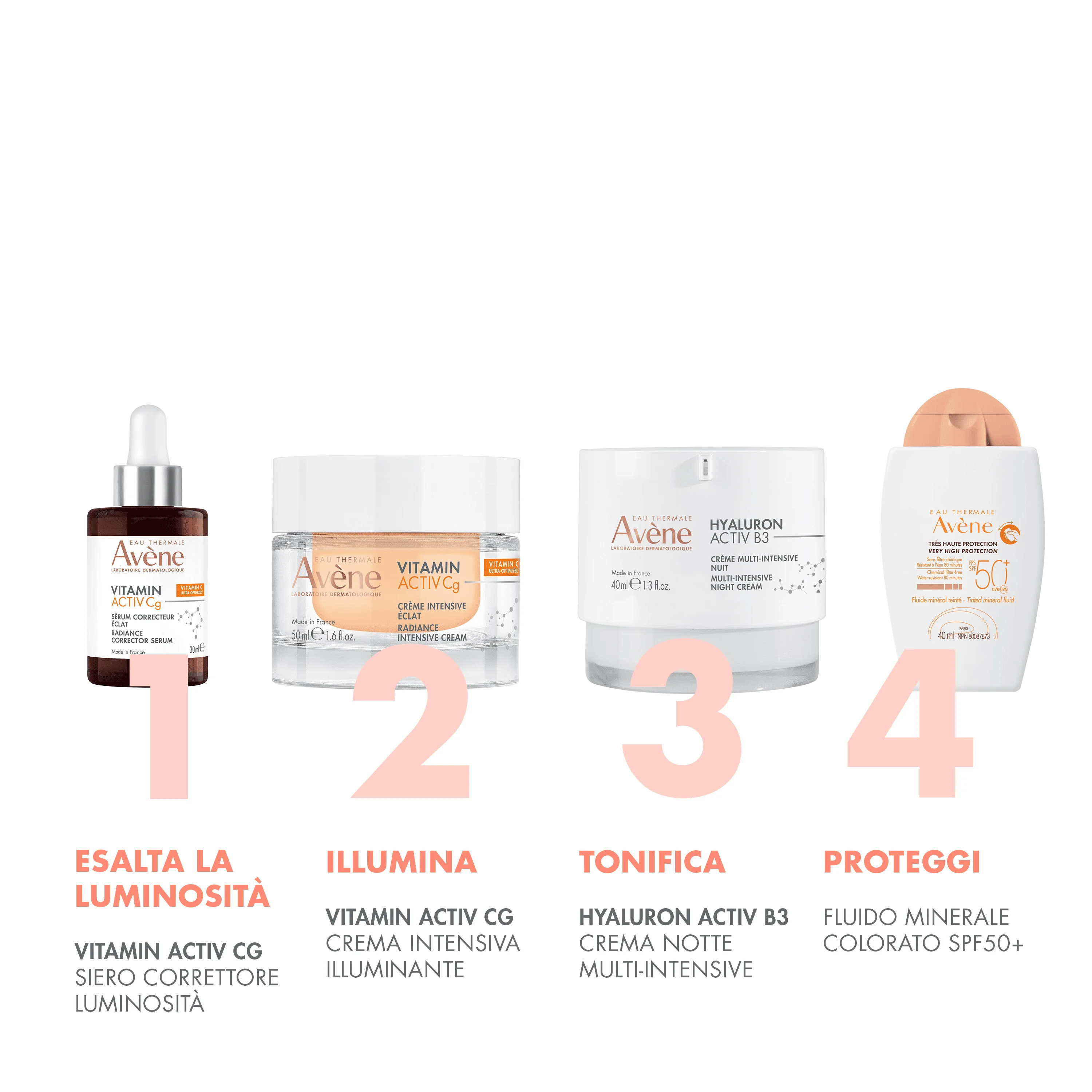 Eau Thermale Avène Vitamin Activ Cg Siero Correttore Luminosità 30 ml Antietà