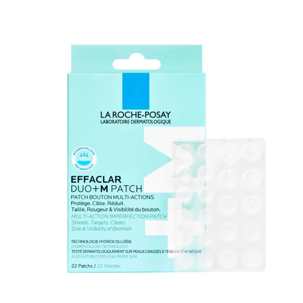 La Roche Posay Effaclar Duo+M Unspot Patches 22 Pezzi Trattamento Invisibile Anti Imperfezioni