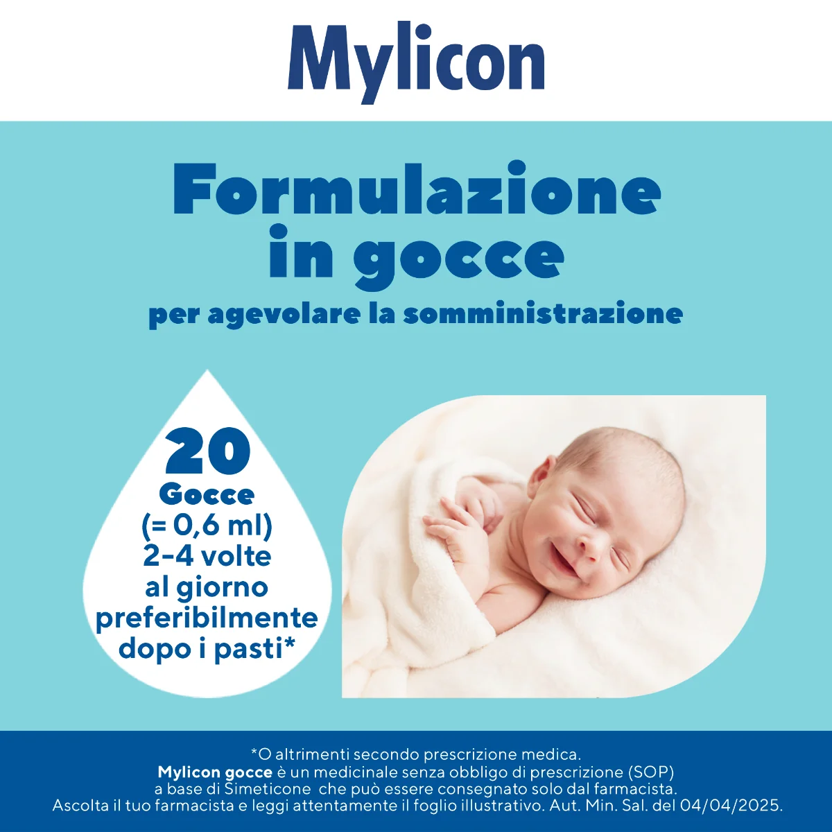 Mylicon Gocce Bambini Simeticone 30 ml Contro Meteorismo