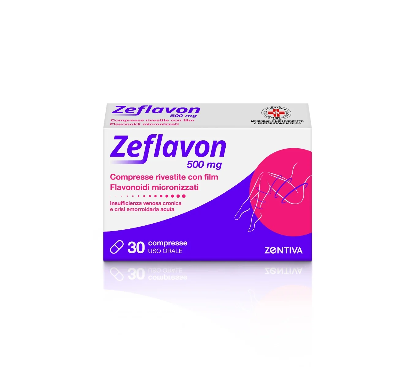 Zeflavon 30 Compresse Riv 500 mg Vasoprotettore