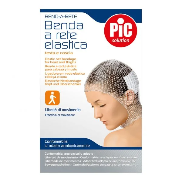 Pic Benda a Rete Tubolare Calibro 5 Testa Coscia 3 Metri Libertà di Movimento