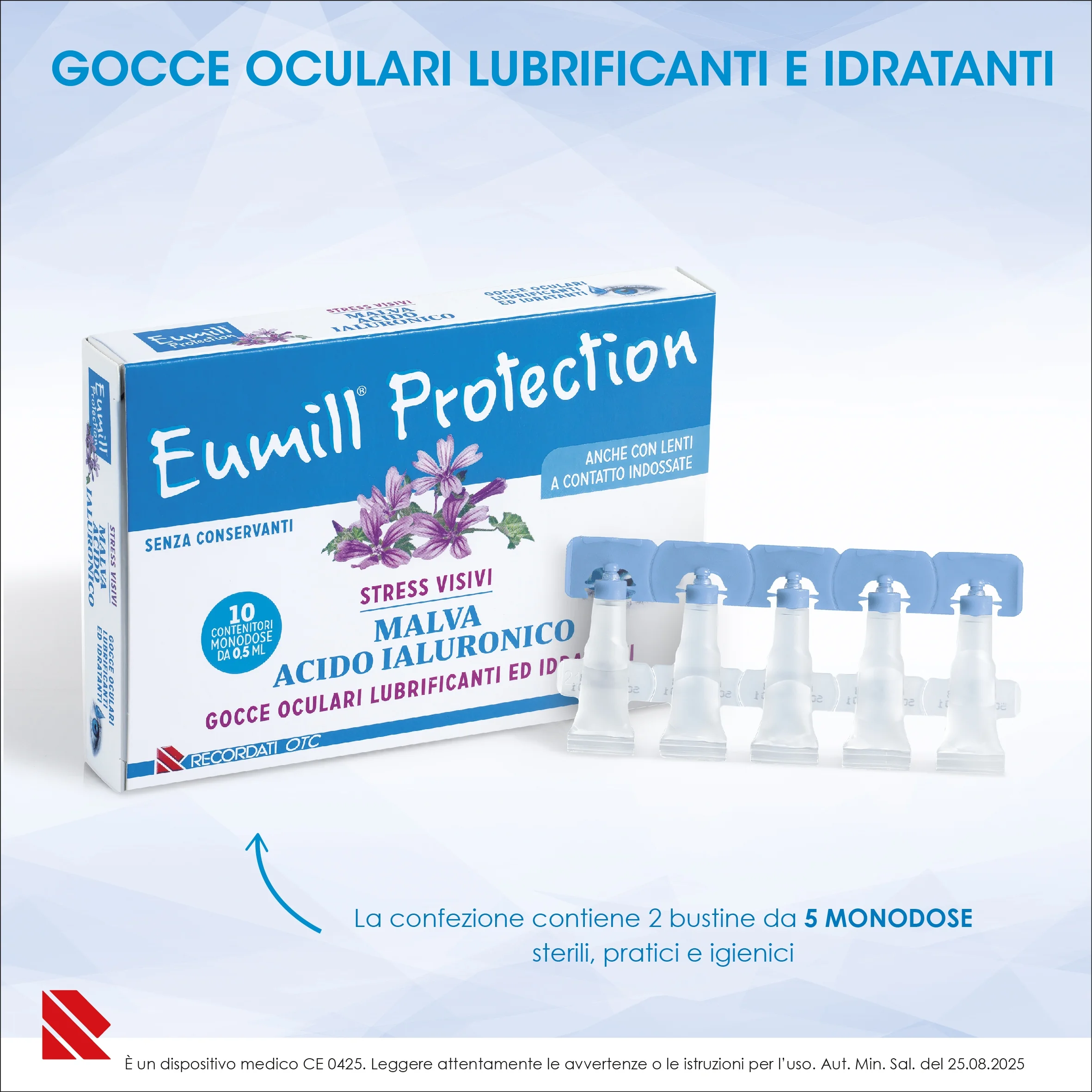 Eumill Protection Gtt Ocul10Fl Idratazione e Freschezza Oculare