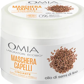 Omia Ecobio Maschera Capelli Semi Di Lino 250 ml