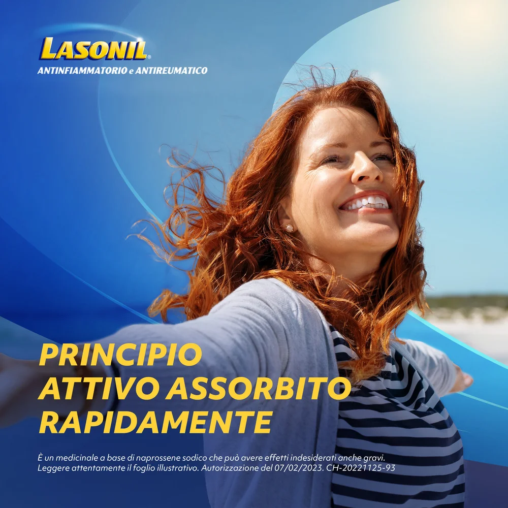Lasonil Antidolorifico e Antinfiammatorio 24 Compresse Dolore