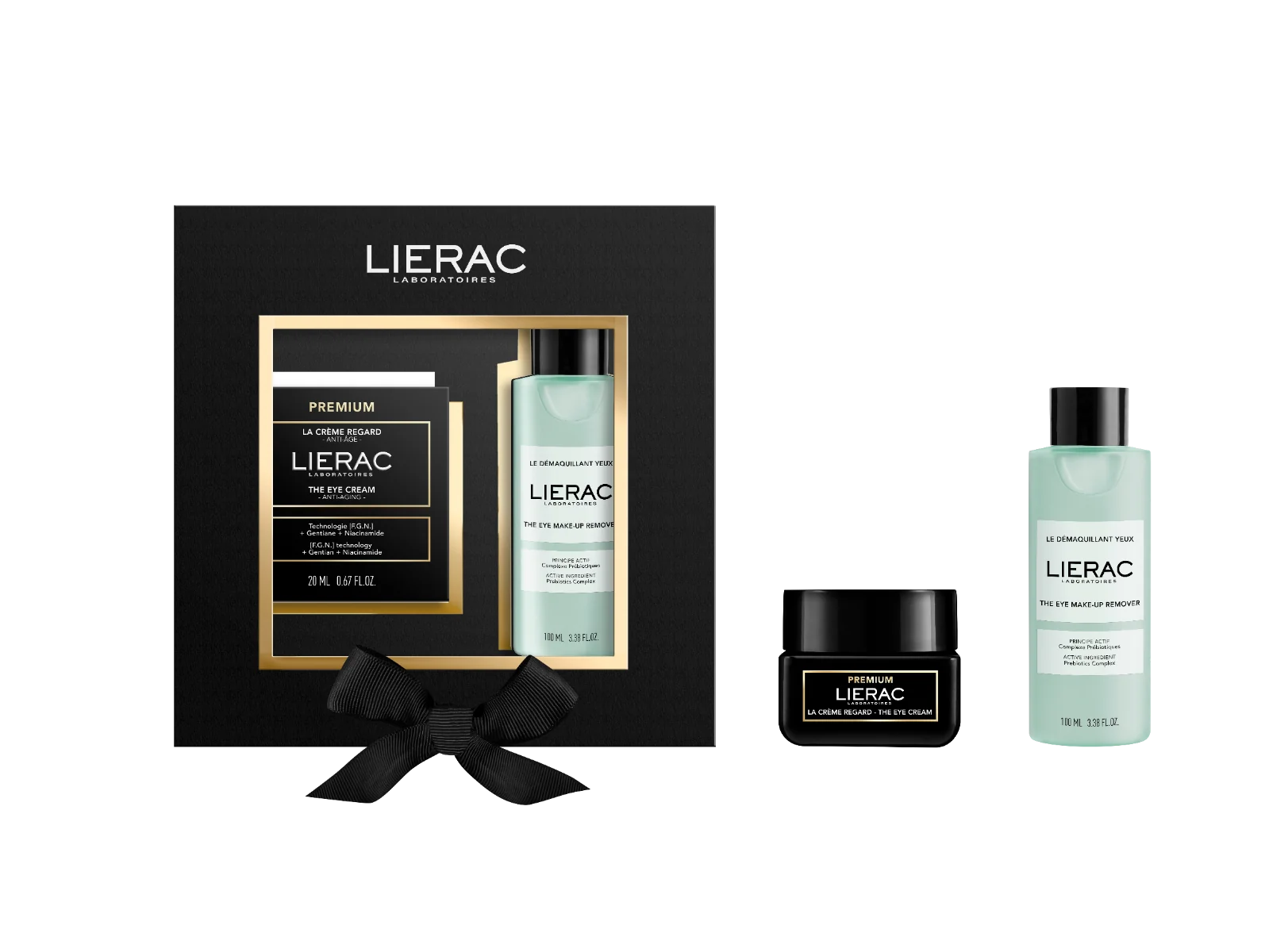 Lierac Premium Set Crema Occhi + Struccante Cofanetto contorno occhi
