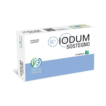 K+ Iodum Sostegno Ioduro di Potassio – 30 compresse da 225 mcg di iodio Benessere Tiroideo