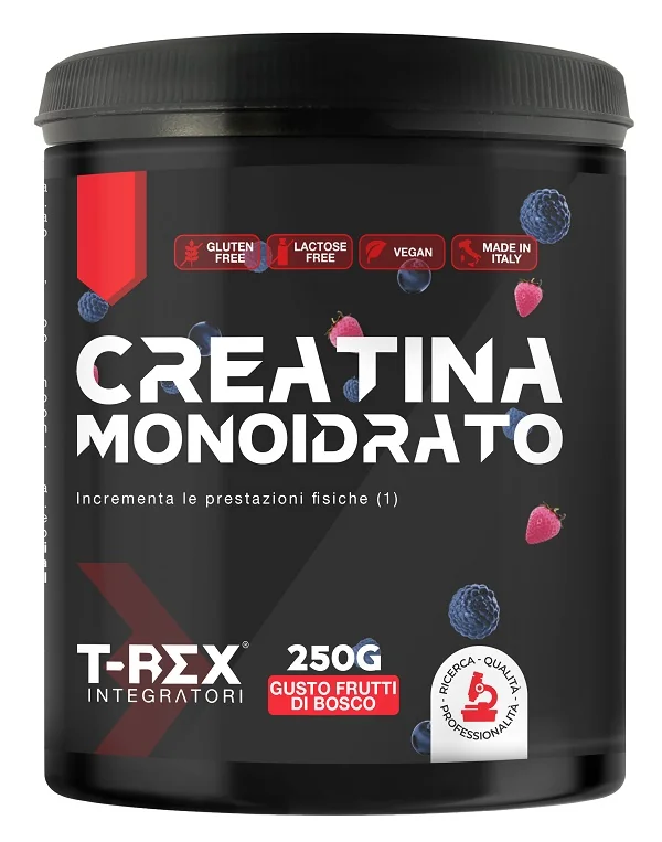 T-Rex Creatina Monoidrato Frutti Di Bosco 250 G