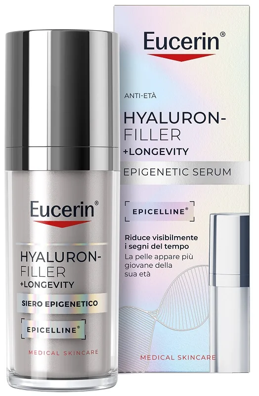 Eucerin Hyaluron Filler +Longevity Siero Epigenetico 30 Ml