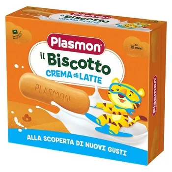 Plasmon Biscotto Cr Latte 8Pz Prodotti per l'Infanzia