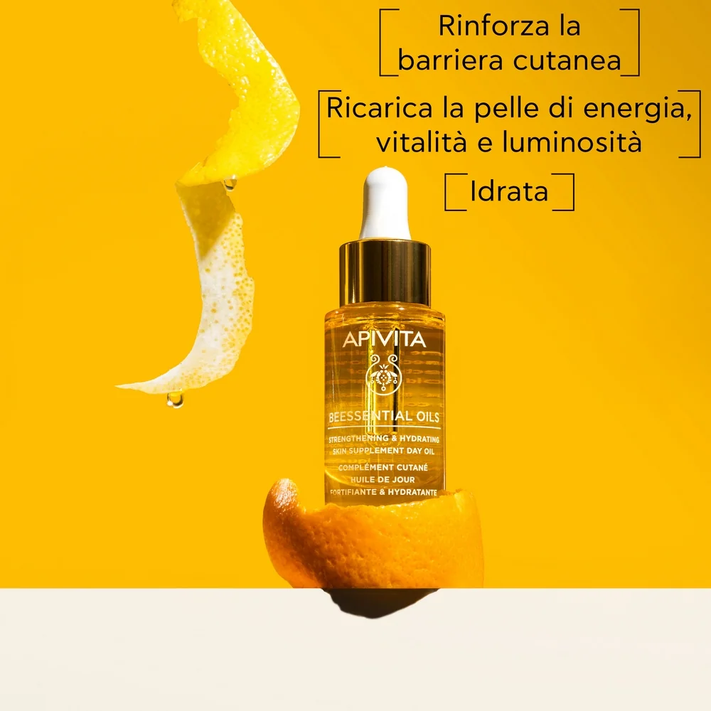 Apivita Beessential Oils Day Oil 15 ml Rinforzante e Idratante