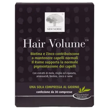 New Nordic Hair Volume Integratore Benessere Capelli E Unghie 90 Compresse 