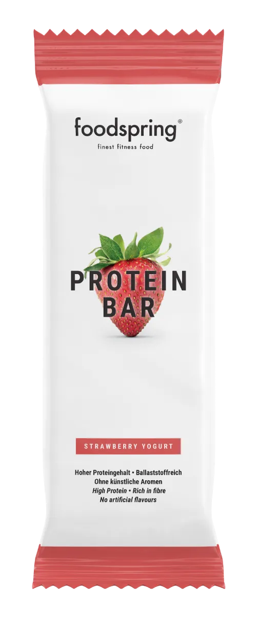 Foodspring Protein Bar Yogurt Fragola 60 g