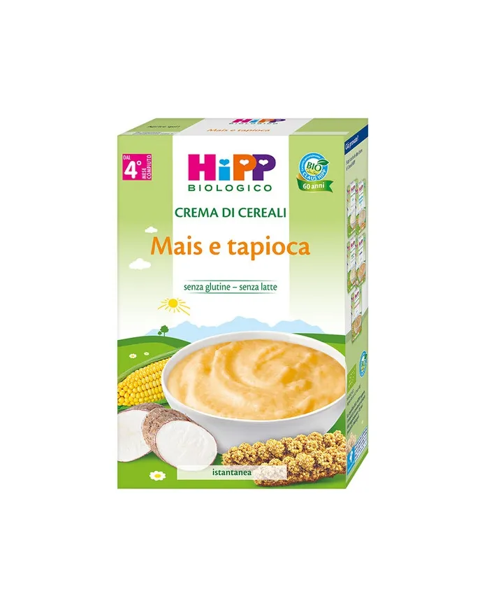 Hipp Bio Crema Cereali Mais e Tapioca 200 g