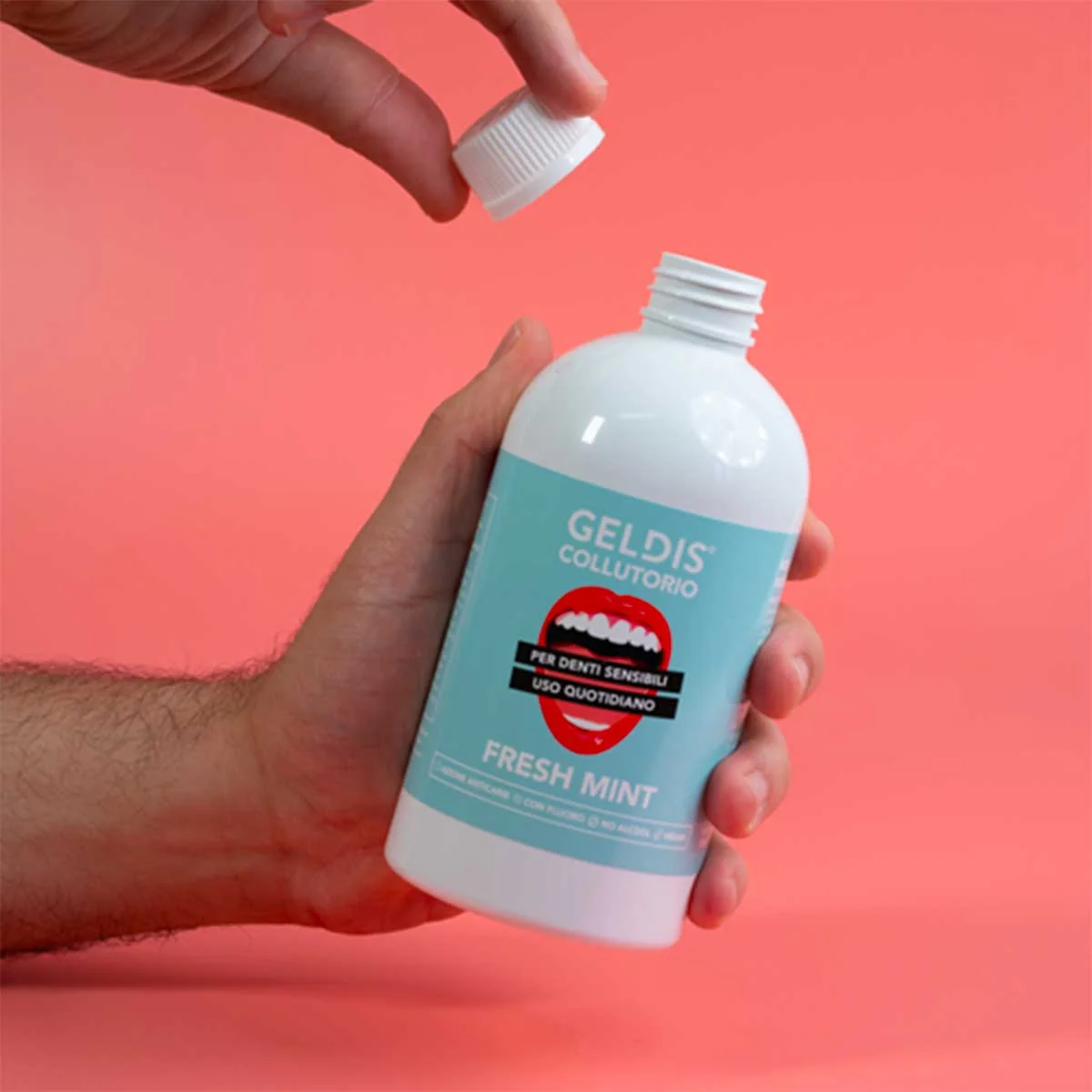 Geldis Collutorio Menta Fresca 500 ml Igiene orale