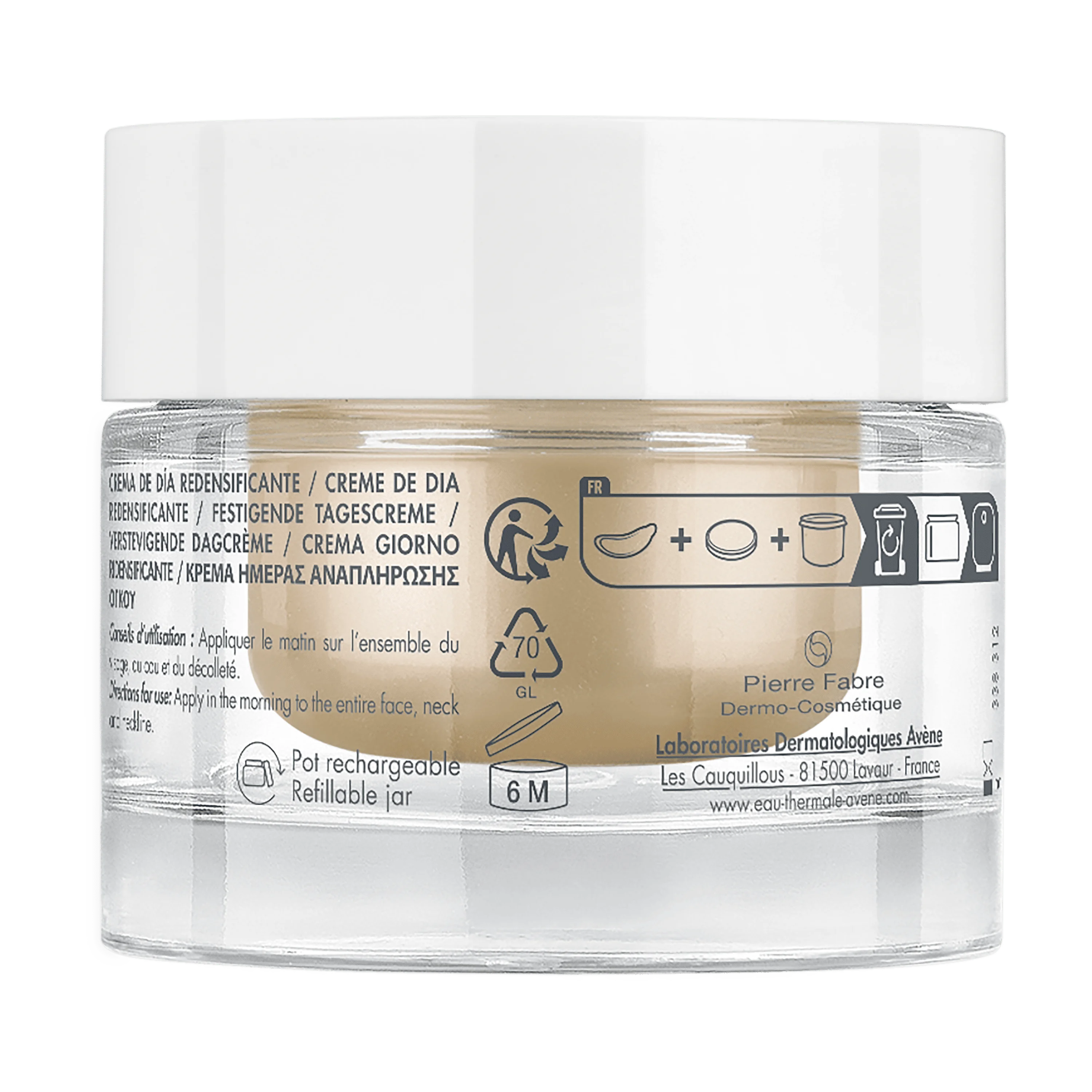 Eau Thermale Avène Dermabsolu Crema Giorno Ridensificante 50 ml Anti-Età