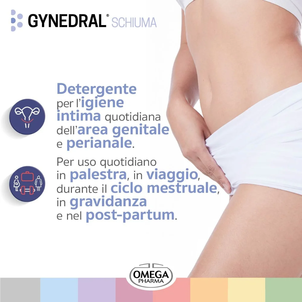 GYNEDRAL® Schiuma - 150ml Detergente Intimo Delicato