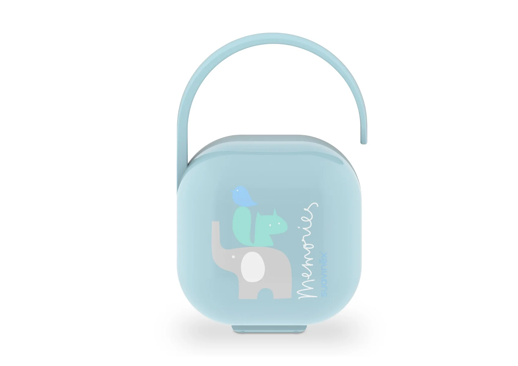 Suavinex Memories Scatola Porta Succhietto Azzurro