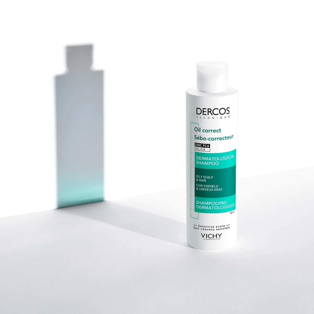 Vichy Dercos Shampoo Sebo Regolatore 200 Ml Capelli Grassi