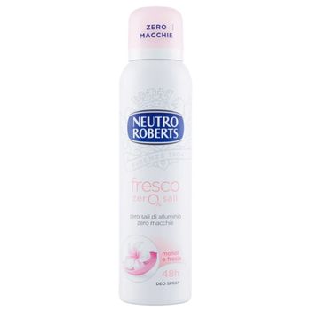 Neutro Roberts Deo Spray Fresco Rosa 150 ml Con Monoi e Fresia