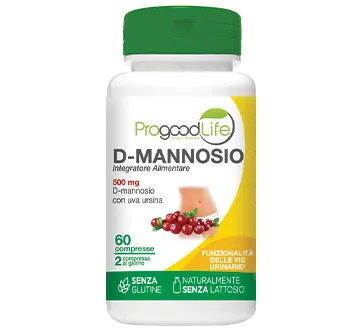 Progoodlife D-Mannosio 60 Compresse Benessere delle Vie Urinarie