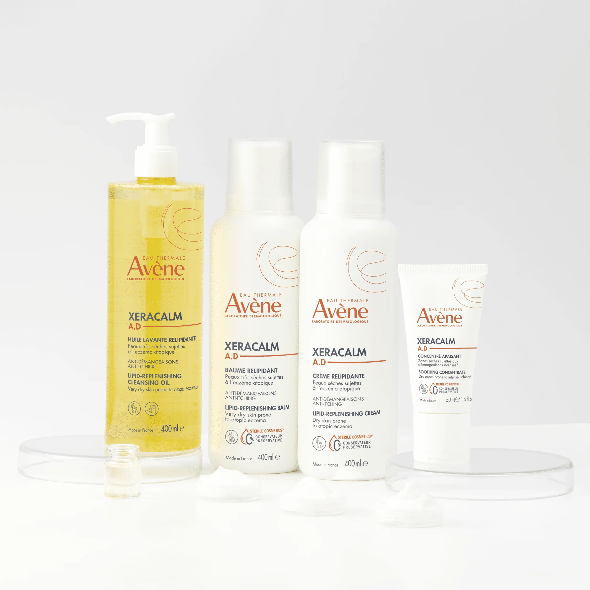Eau Thermale Avène Xeracalm A.D Balsamo Liporestitutivo 400 ml Pelle Secca a Tendenza Atopica