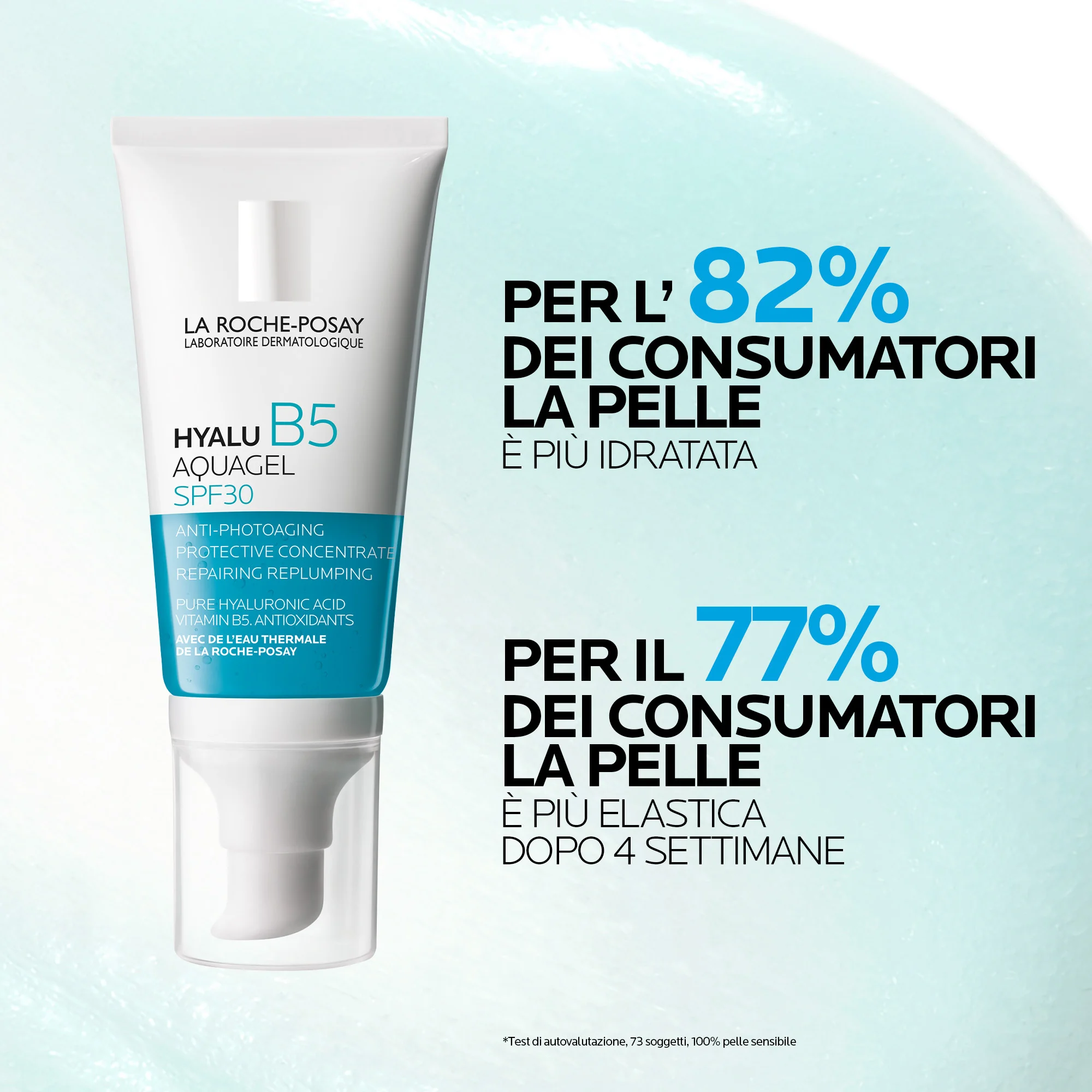 La Roche Posay Hyalu B5 Aquagel Spf30 50 ml Trattamento quotidiano riparatore