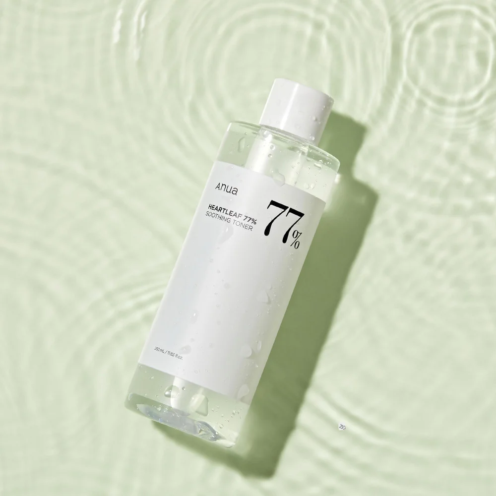 Anua Heartleaf 77% Soothing Toner 250 ml Pelle Sensibile e Irritata