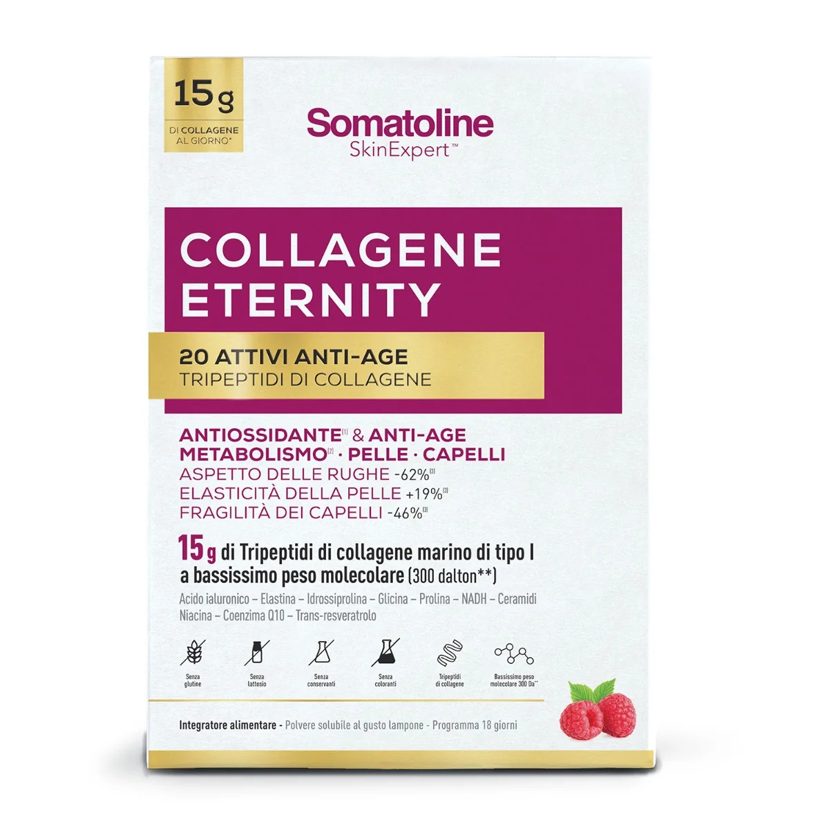 Somatoline Collagene Eternity 309 G Gusto Lampone