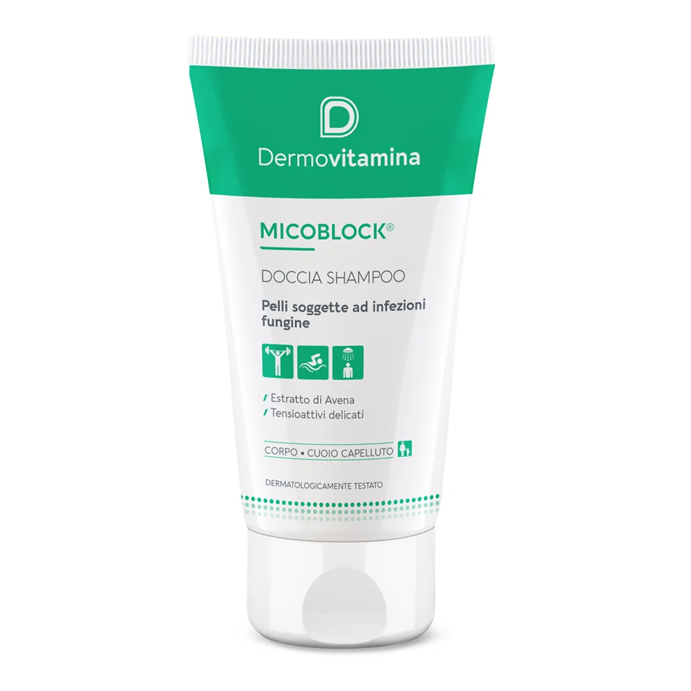 Dermovitamina MicoBlock Detergente Doccia 200 ml Corpo e Capelli