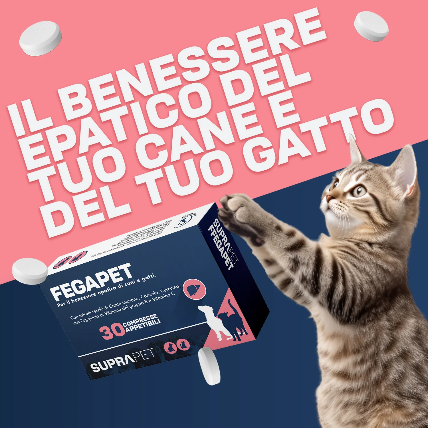Suprapet Fegapet 30Cpr Drenaggio Liquidi Corporei