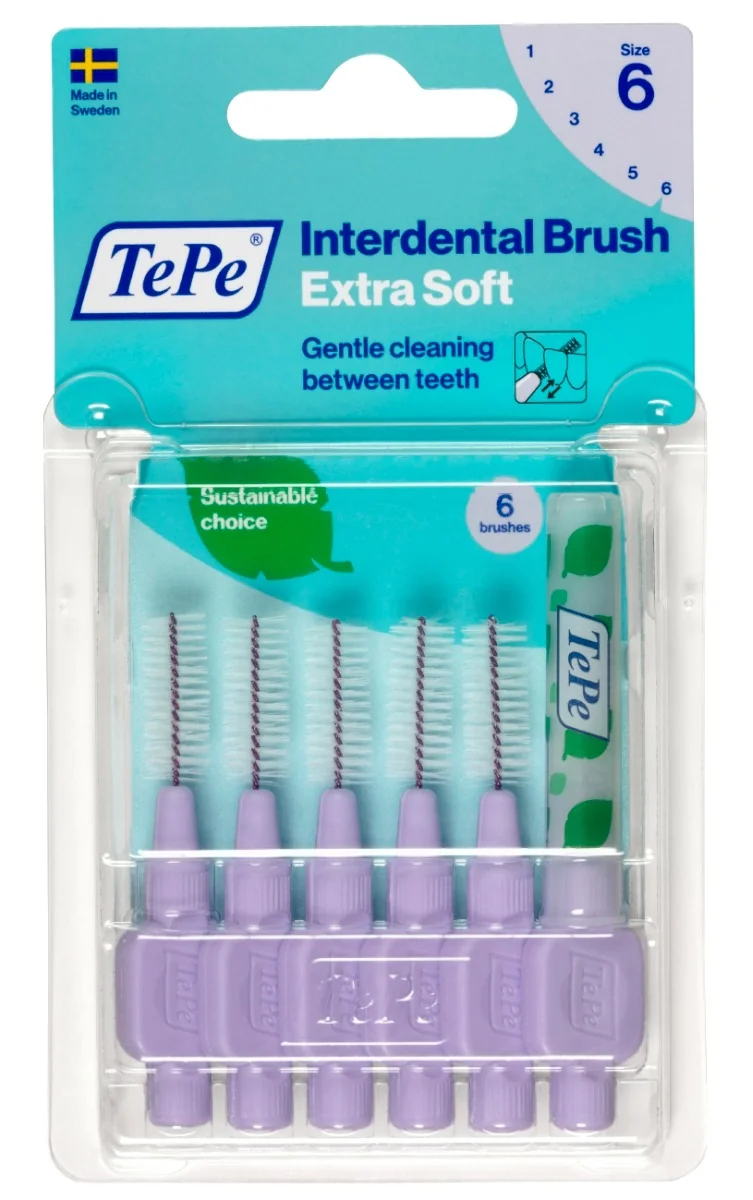 Tepe Scovolino Extra Soft Viola Misura ISO 6 Pulizia Interdentale