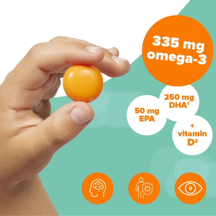 Dr. Max Omega Kids 30 Caramelle Sistema Immunitario dei Bambini