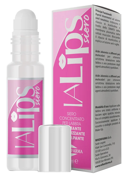 Ialips Siero Concentrato per Labbra 20 Ml Volumizzante e Rimpolpante