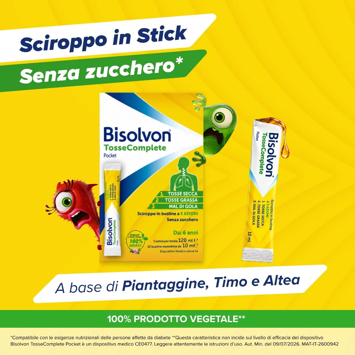 Bisolvon Tosse Complete Pocket