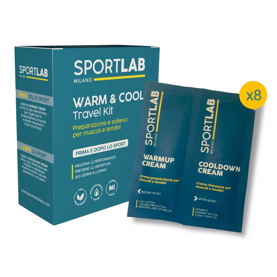 Sportlab Warm&Cool Travel Kit Muscoli e Tendini