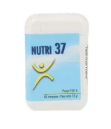 Nutri 37 Integratore 60 Compresse Benessere del Corpo