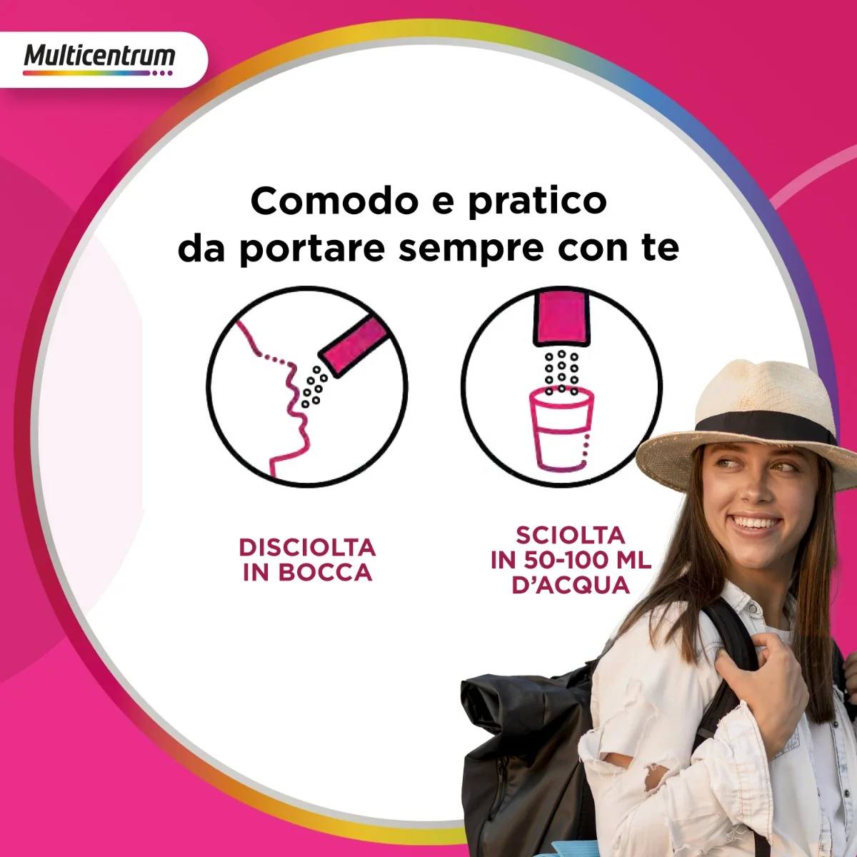Multicentrum Mymag 30 Bustine Multivitaminico