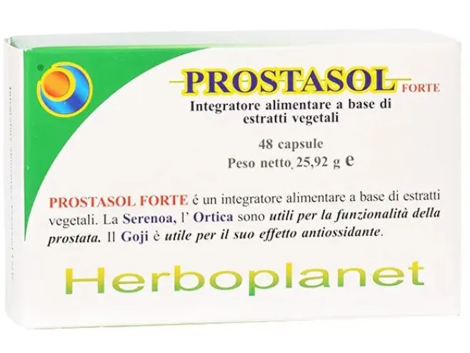 HERBOPLANET PROSTASOL FORTE INTEGRATORE 48 CAPSULE
