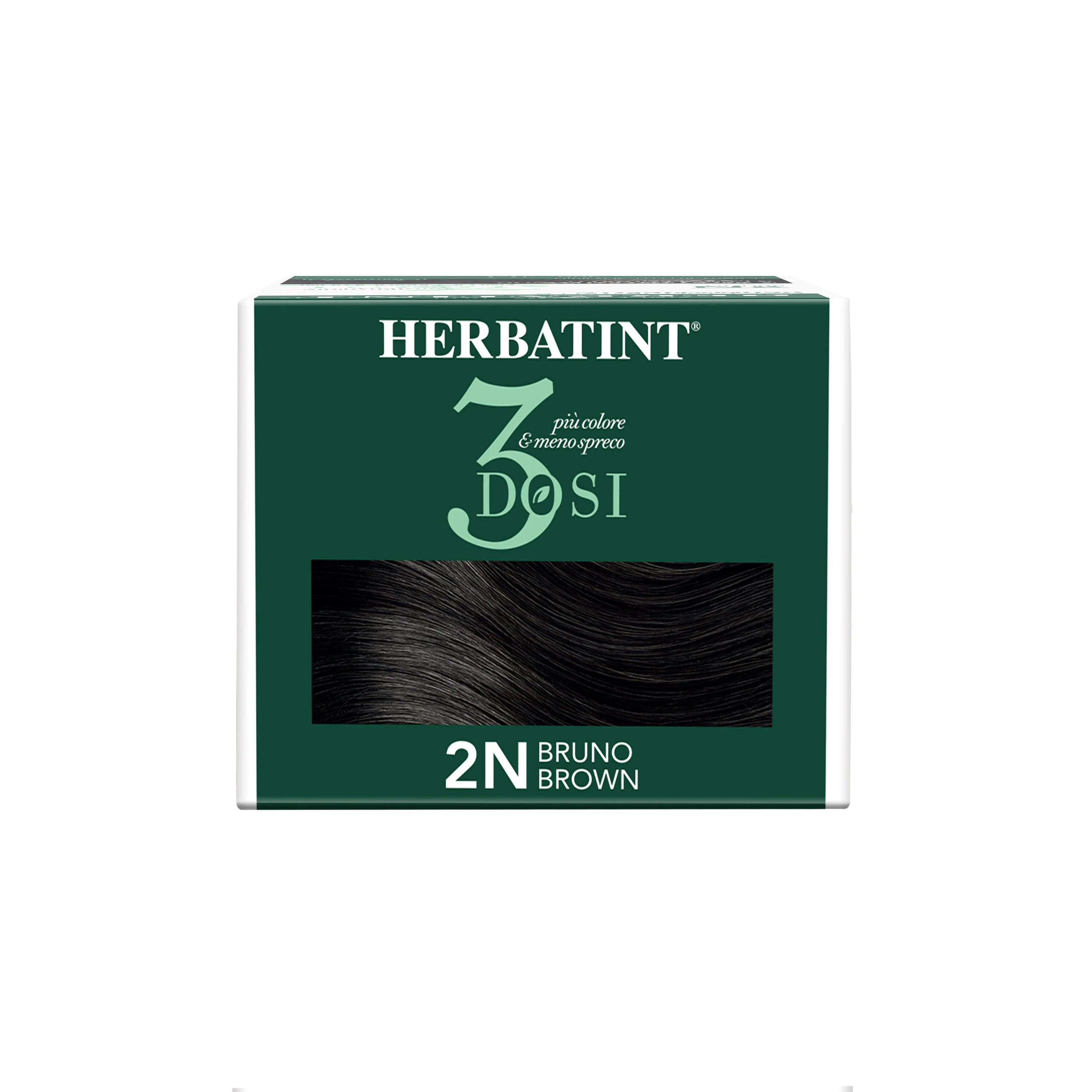 Herbatint Tintura Capelli Gel Permanente 3Dosi 2N Bruno 300 ml 